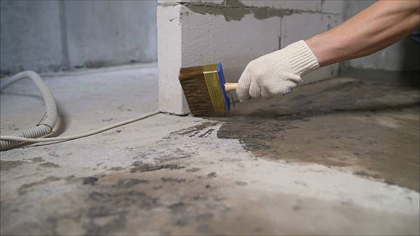 SJ Waterproofing Pros Waterproofing coverage map for Tilleda, WI and surrounding area